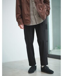 green label relaxing | ドライ チノ 1プリーツ ユーティリティパンツ イージーパンツ -ストレッチ-(チノパンツ)