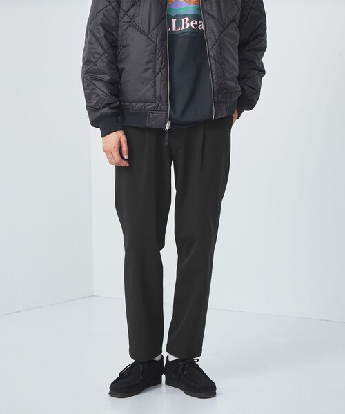 green label relaxing(グリーンレーベルリラクシング)の「ドライ チノ 1プリーツ ユーティリティパンツ イージーパンツ -ストレッチ-(チノパンツ・メンズ・モカ/ブラック/ナチュラル・L/M/S/XL)」の5枚目の写真