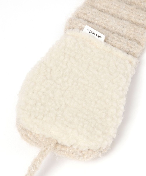 niko and...（ニコアンド）の「オリジナルニットイヤーマフラー（イヤーマフ・レディース・ライトブルー/ベージュ/グレー・0）」の11枚目の写真