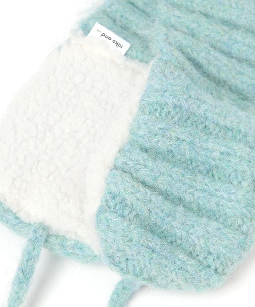 niko and...（ニコアンド）の「オリジナルニットイヤーマフラー（イヤーマフ・レディース・ライトブルー/ベージュ/グレー・0）」の15枚目の写真