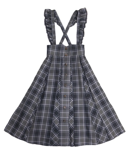 Secret Honey（シークレットハニー）の「マチ付きスカート（スカート・レディース・ブラック/チェック・MEDIUM）」の7枚目の写真