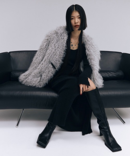JOSE MOON FAKE FUR COAT ジョゼムーン JOSE MOON FAKE FUR COAT ジョゼムーン