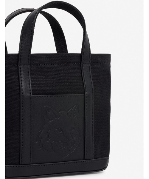 Maison Kitsune（メゾンキツネ）の「FESTIVE FOX HEAD MINI TOTE