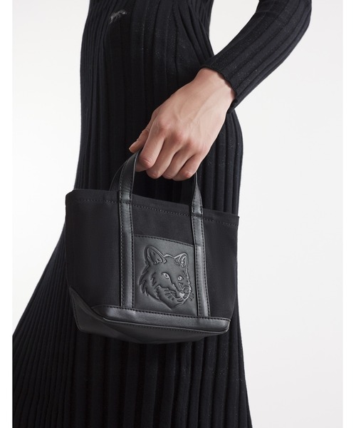 セール】FOX HEAD MINI TOTE（トートバッグ）｜Maison Kitsune