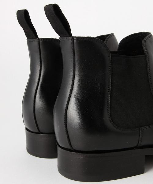 UNITED ARROWS(ユナイテッドアローズ)の「UA レザー サイドゴア ブーツ Π(ブーツ・メンズ・ブラック・6/8/7h/6h/7/9/9h/8h)」の2枚目の写真