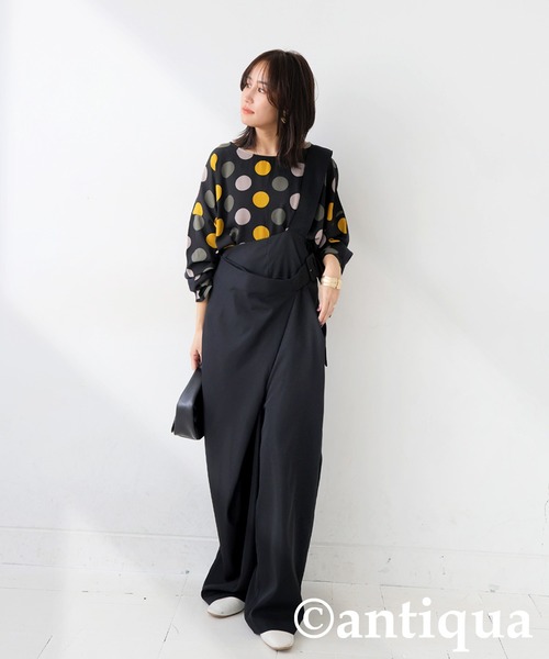 antiqua(アンティカ)の「ドットラグラントップス(その他トップス・レディース・ブラック/ホワイト・ONESIZE)」の13枚目の写真