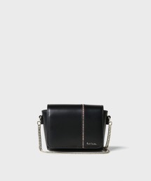 【美品】ポールスミス ショルダーバッグ レザー ニューハンティング フラップ式 Paul Smith（ポールスミス）の「ニューハンティングレザー