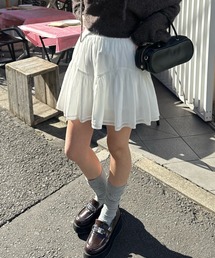 RAY CASSIN | シアーフレアミニスカート(スカート)