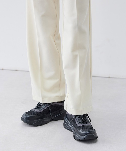 Live in comfort(リブインコンフォート)の「リブ イン コンフォート 軽くて歩きやすい 内側くるくるボアのあったかスニーカー(スニーカー・レディース・ブラック/ベージュ・6/2/3/4/5/1)」の9枚目の写真