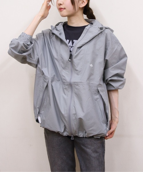 DANTON/ダントン ナイロンフーデットショートジャケット NYLON HOODED