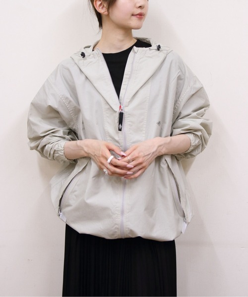 DANTON/ダントン ナイロンフーデットショートジャケット NYLON HOODED