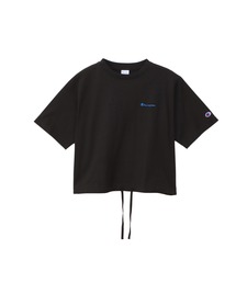 Tシャツ・カットソー CHAMPION Women Tops CW02C9223 BLACK Champion 2025春夏新作 チャンピオン Tシャツ レディース 半袖