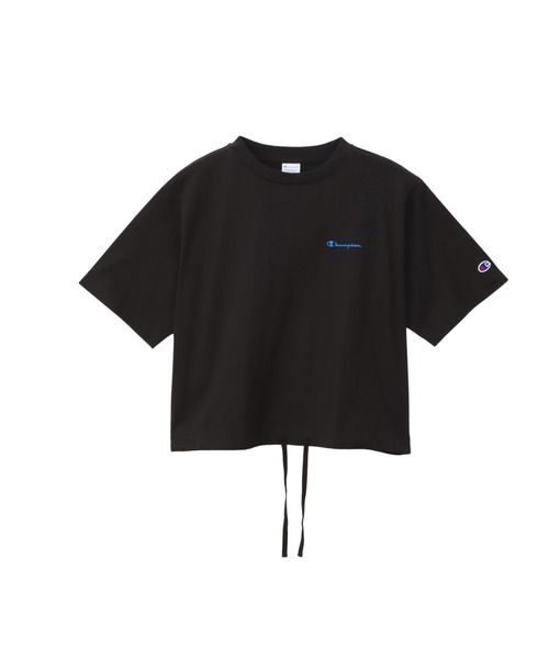 Champion(チャンピオン)の「【Champion/チャンピオン】レディース ショートスリーブTシャツ(Tシャツ/カットソー・レディース・その他35/ホワイト/ブラック系その他/グレー/ペールイエロー/サックスブルー・MEDIUM/LARGE)」の3枚目の写真