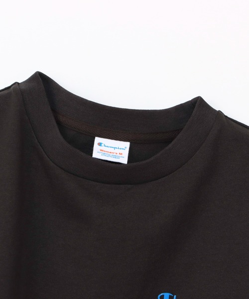 Champion(チャンピオン)の「【Champion/チャンピオン】レディース ショートスリーブTシャツ(Tシャツ/カットソー・レディース・その他35/ホワイト/ブラック系その他/グレー/ペールイエロー/サックスブルー・MEDIUM/LARGE)」の21枚目の写真