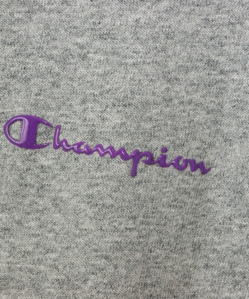 Champion(チャンピオン)の「【Champion/チャンピオン】レディース ショートスリーブTシャツ(Tシャツ/カットソー・レディース・その他35/ホワイト/ブラック系その他/グレー/ペールイエロー/サックスブルー・MEDIUM/LARGE)」の22枚目の写真