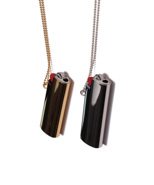 bpr BEAMS（ビーピーアール ビームス ）の「▲BIC J25 ライター ネックレス（アッシュトレイ/ライター・レディース・シルバー・ONE SIZE）」の18枚目の写真