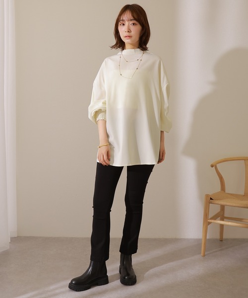 LAULEN（ローレン）の「stretch flare denim  pants /ストレッチ スリム フレア パンツ（その他パンツ・レディース・ブラック・S/XS/M）」の10枚目の写真