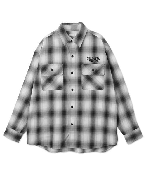 WEGO（ウィゴー）の「WEGO/グラフィックオンブレチェックシャツ（シャツ/ブラウス・メンズ・その他4/その他1/その他2/その他3・MEDIUM/LARGE）」の22枚目の写真