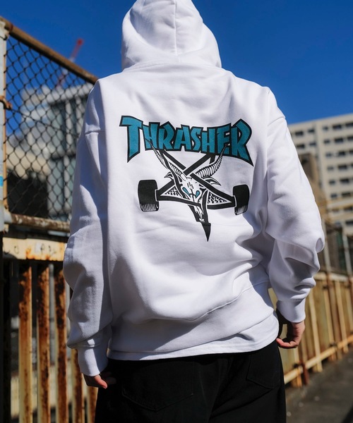 THRASHER（スラッシャー）の「SKATE GOAT HOODIE SWEAT PARKA