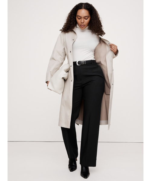 Banana Republic(バナナリパブリック)の「ハイライズ モダン ストレート リファインド パンツ(その他パンツ・レディース・ネイビー/ブラック/アイボリー・2/0/4/6/8)」の9枚目の写真