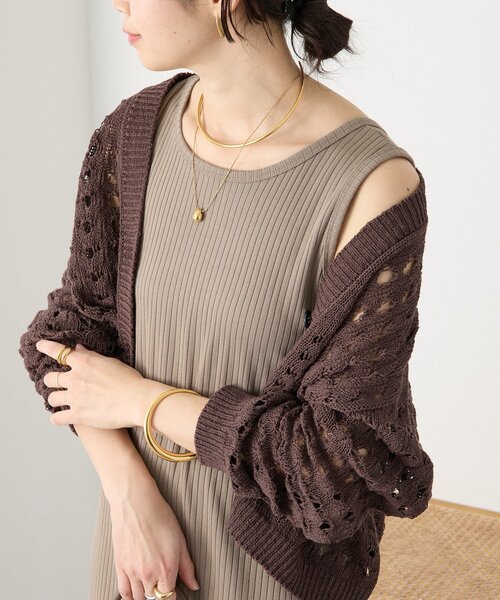 RIVE DROITE（リヴドロワ）の「【R.good(アールドットグッド)】エッグモチーフスライドネックレス（ネックレス・レディース・シルバー/ゴールド・FREE）」の14枚目の写真