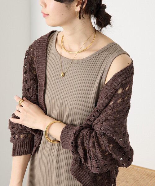 RIVE DROITE（リヴドロワ）の「【R.good(アールドットグッド)】エッグモチーフスライドネックレス（ネックレス・レディース・シルバー/ゴールド・FREE）」の15枚目の写真