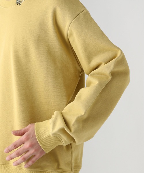 HARE(ハレ)の「ネックシシュウロゴスウェット(HARE)(スウェット・メンズ・イエロー/ホワイト/ブラック・FREE)」の18枚目の写真