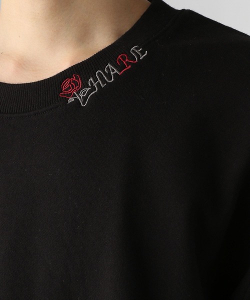 HARE(ハレ)の「ネックシシュウロゴスウェット(HARE)(スウェット・メンズ・イエロー/ホワイト/ブラック・FREE)」の22枚目の写真