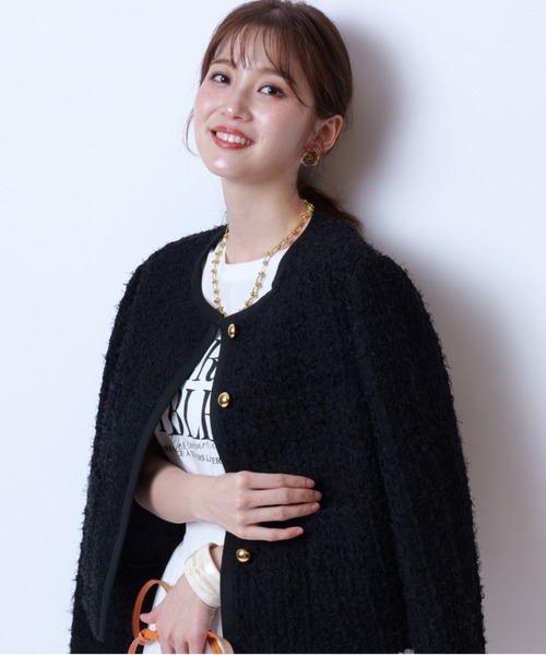 【新品】JUSGLITTYツイーディーチュールジャケット 新品】JUSGLITTYツイーディーチュールジャケット - メルカリ