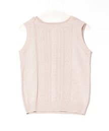TOKYO SHIRTS | ボートネック レディースニットベスト(ベスト)