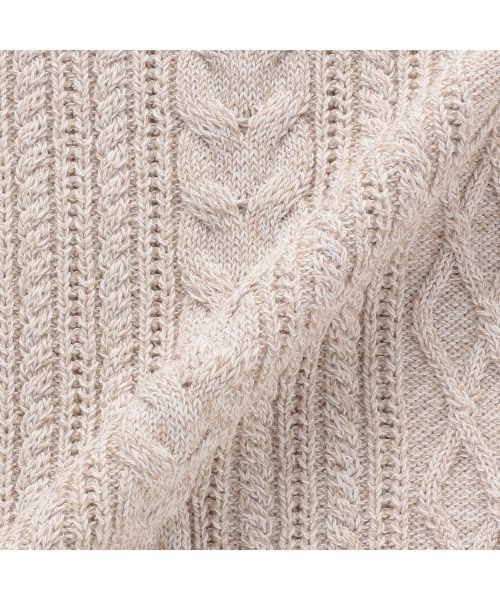 TOKYO SHIRTS（トウキョウシャツ）の「ボートネック レディースニットベスト（ベスト・レディース・ブラック/ベージュ/ネイビー・LL/M/L）」の10枚目の写真