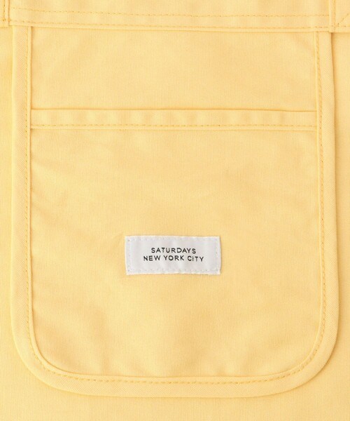 Saturdays NYC(サタデーズ ニューヨークシティ )の「Miller Standard Tote Bag(トートバッグ・メンズ・ミント/オレンジ/イエロー/ホワイト/ブラック・FREE)」の10枚目の写真