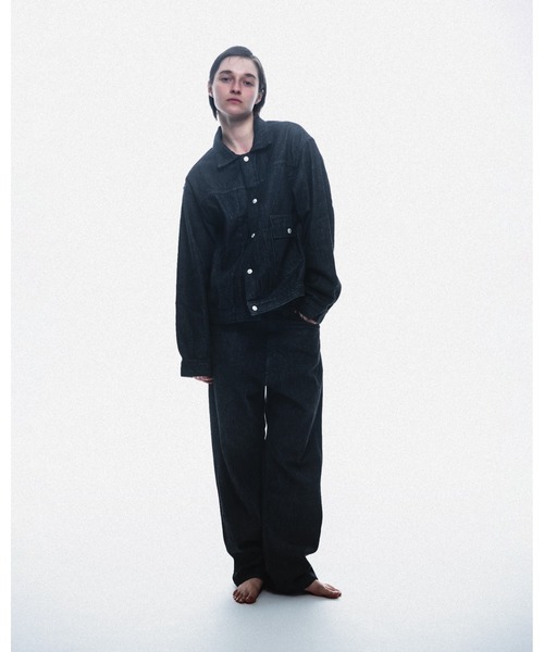 PENNEYS(ぺニーズ)の「PENNEY'S FOREMOST / ぺニーズフォアモスト 5POCKET PANT RIGID 5ポケットパンツ リジッドデニム ブラックデニム(デニムパンツ・メンズ・ブラック・34inch/30 inch)」の1枚目の写真