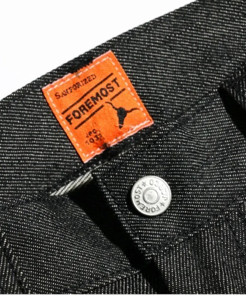 PENNEYS(ぺニーズ)の「PENNEY'S FOREMOST / ぺニーズフォアモスト 5POCKET PANT RIGID 5ポケットパンツ リジッドデニム ブラックデニム(デニムパンツ・メンズ・ブラック・34inch/30 inch)」の8枚目の写真