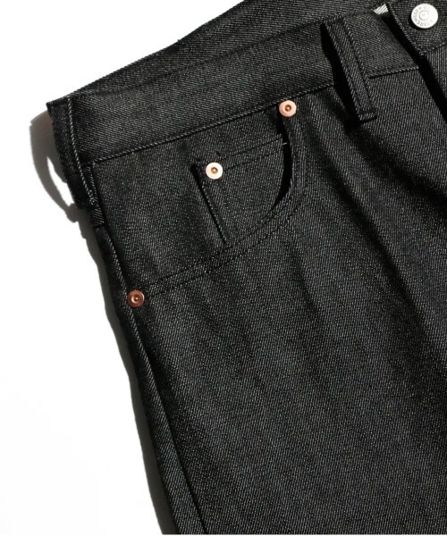 PENNEYS(ぺニーズ)の「PENNEY'S FOREMOST / ぺニーズフォアモスト 5POCKET PANT RIGID 5ポケットパンツ リジッドデニム ブラックデニム(デニムパンツ・メンズ・ブラック・34inch/30 inch)」の12枚目の写真