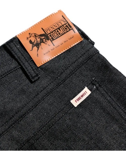 PENNEYS(ぺニーズ)の「PENNEY'S FOREMOST / ぺニーズフォアモスト 5POCKET PANT RIGID 5ポケットパンツ リジッドデニム ブラックデニム(デニムパンツ・メンズ・ブラック・34inch/30 inch)」の19枚目の写真
