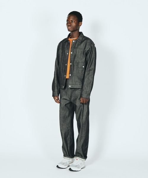 PENNEYS(ぺニーズ)の「PENNEY'S FOREMOST / ぺニーズフォアモスト 5POCKET PANT RIGID 5ポケットパンツ リジッドデニム ブラックデニム(デニムパンツ・メンズ・ブラック・34inch/30 inch)」の2枚目の写真