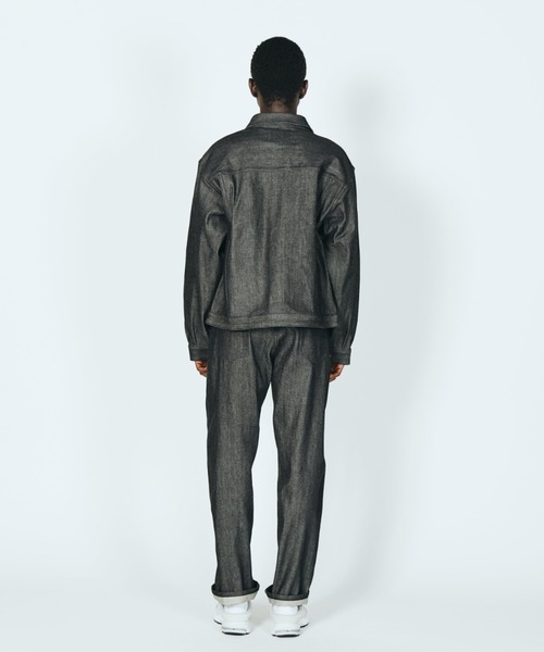PENNEYS(ぺニーズ)の「PENNEY'S FOREMOST / ぺニーズフォアモスト 5POCKET PANT RIGID 5ポケットパンツ リジッドデニム ブラックデニム(デニムパンツ・メンズ・ブラック・34inch/30 inch)」の3枚目の写真