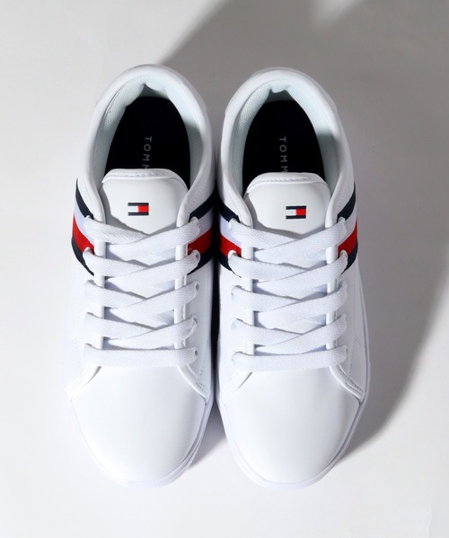 TOMMY HILFIGER（トミーヒルフィガー）の「【TOMMY HILFIGER/トミーヒルフィガー】TH EVA PLATFORM/プラットフォーム ローカット スニーカー（スニーカー・レディース・ホワイト・23.5cm/23.0cm/22.5cm/24.0cm）」の7枚目の写真