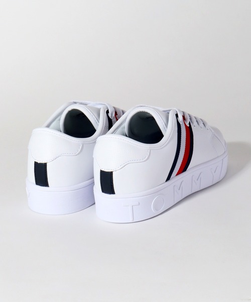 TOMMY HILFIGER（トミーヒルフィガー）の「【TOMMY HILFIGER/トミーヒルフィガー】TH EVA PLATFORM/プラットフォーム ローカット スニーカー（スニーカー・レディース・ホワイト・23.5cm/23.0cm/22.5cm/24.0cm）」の10枚目の写真