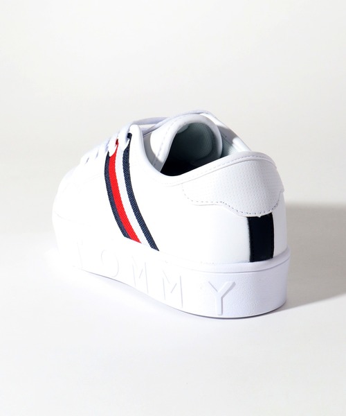 TOMMY HILFIGER（トミーヒルフィガー）の「【TOMMY HILFIGER/トミーヒルフィガー】TH EVA PLATFORM/プラットフォーム ローカット スニーカー（スニーカー・レディース・ホワイト・23.5cm/23.0cm/22.5cm/24.0cm）」の13枚目の写真