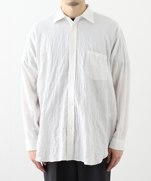ENCOMING(インカミング)の「ENCOMING (インカミング) CLASSIC LONG SLEEVE SHIRT CLSH-W(シャツ/ブラウス・メンズ・ホワイト・LARGE/MEDIUM)」の4枚目の写真