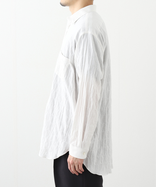 ENCOMING(インカミング)の「ENCOMING (インカミング) CLASSIC LONG SLEEVE SHIRT CLSH-W(シャツ/ブラウス・メンズ・ホワイト・LARGE/MEDIUM)」の5枚目の写真