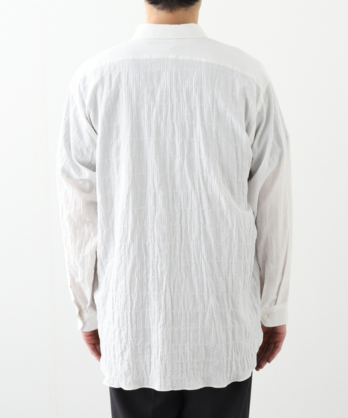 ENCOMING(インカミング)の「ENCOMING (インカミング) CLASSIC LONG SLEEVE SHIRT CLSH-W(シャツ/ブラウス・メンズ・ホワイト・LARGE/MEDIUM)」の6枚目の写真