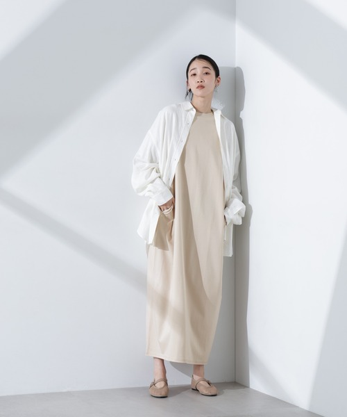 セール】Anti Smellスムースシルケットワイドワンピース（ワンピース