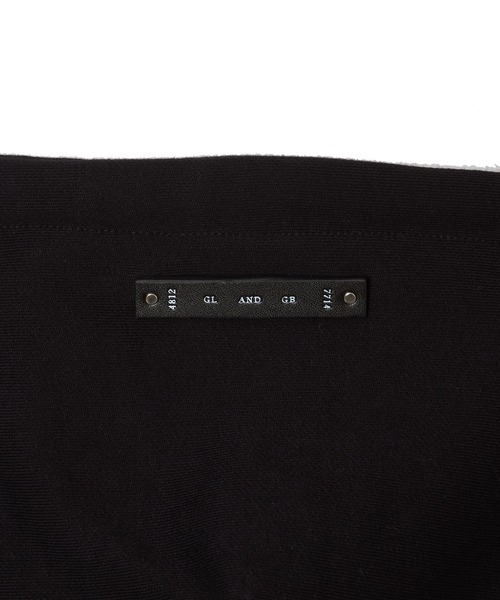 CRIMIE(クライミー)の「CR MONOGRAM EMBROIDERY SWEAT HOODIE(パーカー・メンズ・ブラック/オートミール・L/XXL/S/M/XL)」の4枚目の写真