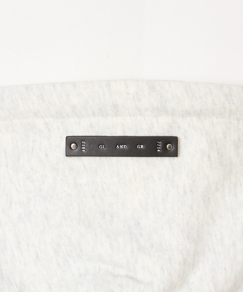 CRIMIE(クライミー)の「CR MONOGRAM EMBROIDERY SWEAT HOODIE(パーカー・メンズ・ブラック/オートミール・L/XXL/S/M/XL)」の7枚目の写真