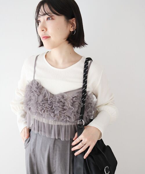 Green　Parks（グリーンパークス）の「andmikka.マルチウェイポケットリュック（ハンドバッグ・レディース・カーキ/ブラウン/ブラック・FREE）」の8枚目の写真