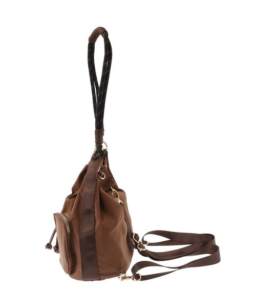 Green　Parks（グリーンパークス）の「andmikka.マルチウェイポケットリュック（ハンドバッグ・レディース・カーキ/ブラウン/ブラック・FREE）」の18枚目の写真