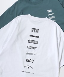 CONVERSE/コンバース COOLMAX/吸水速乾 バックプリント ロゴ ワンポイント 半袖Tシャツ/レディース メンズ